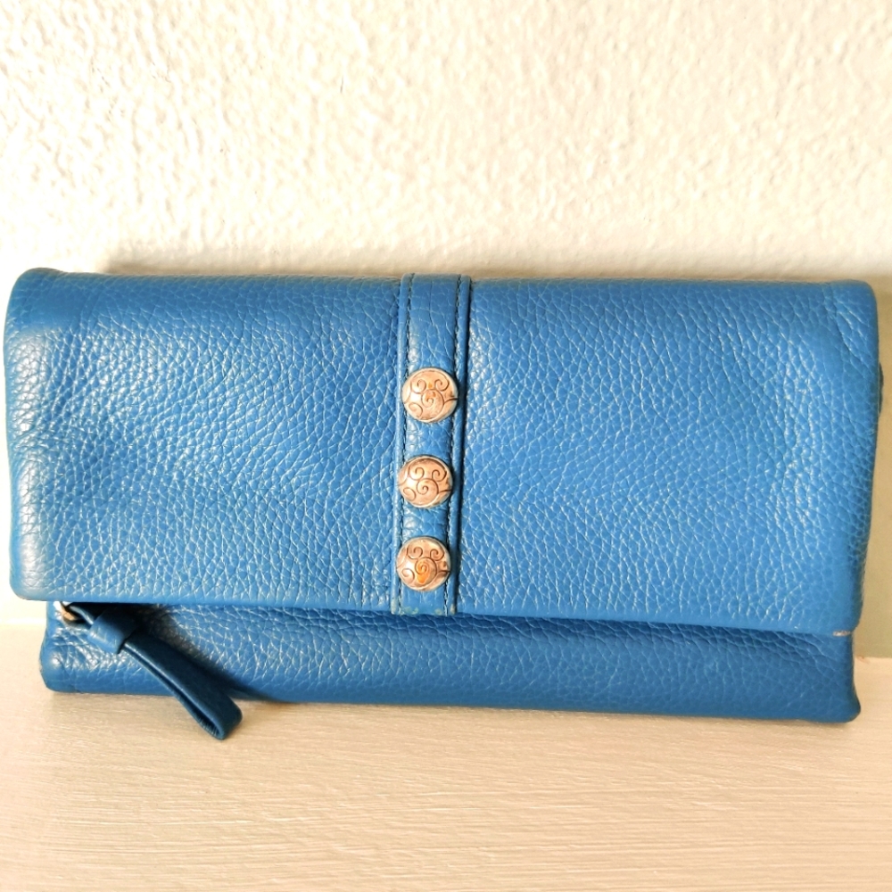 Brighton Turquoise Blue Nolita Wallet